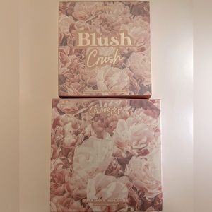 NEW Colourpop Blush Crush Eyeshadow Palette & You’re a Catch Highlighter NIB